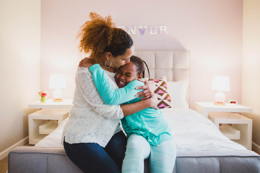 Dwell Church launch and furniture drive to help a Dallas family like this one feel the warmth of a home